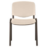 Стул для персонала и посетителей BRABIX "Iso CF-005", черный каркас, кожзам бежевый, 531978 — изображение 2