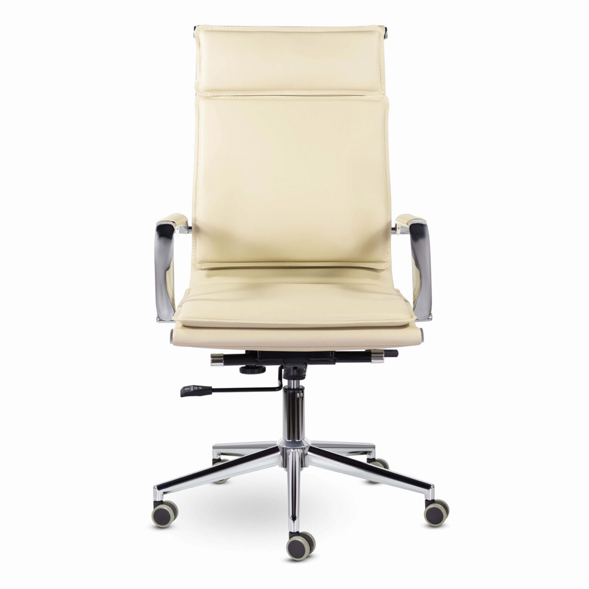 Кресло офисное BRABIX PREMIUM "Kayman EX-532", экокожа, хром, бежевое, 532544 — изображение 5