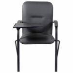 Кресло со столом BRABIX "Samba CF-108 BOX-2", черный каркас, кожзам черный, разобрано, 533217 — изображение 3