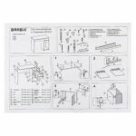 Стол письменный/компьютерный BRABIX "Scandi CD-017", 900х450х750 мм, 2 ящика, венге, 641896, ЦБ013706-3 — изображение 18