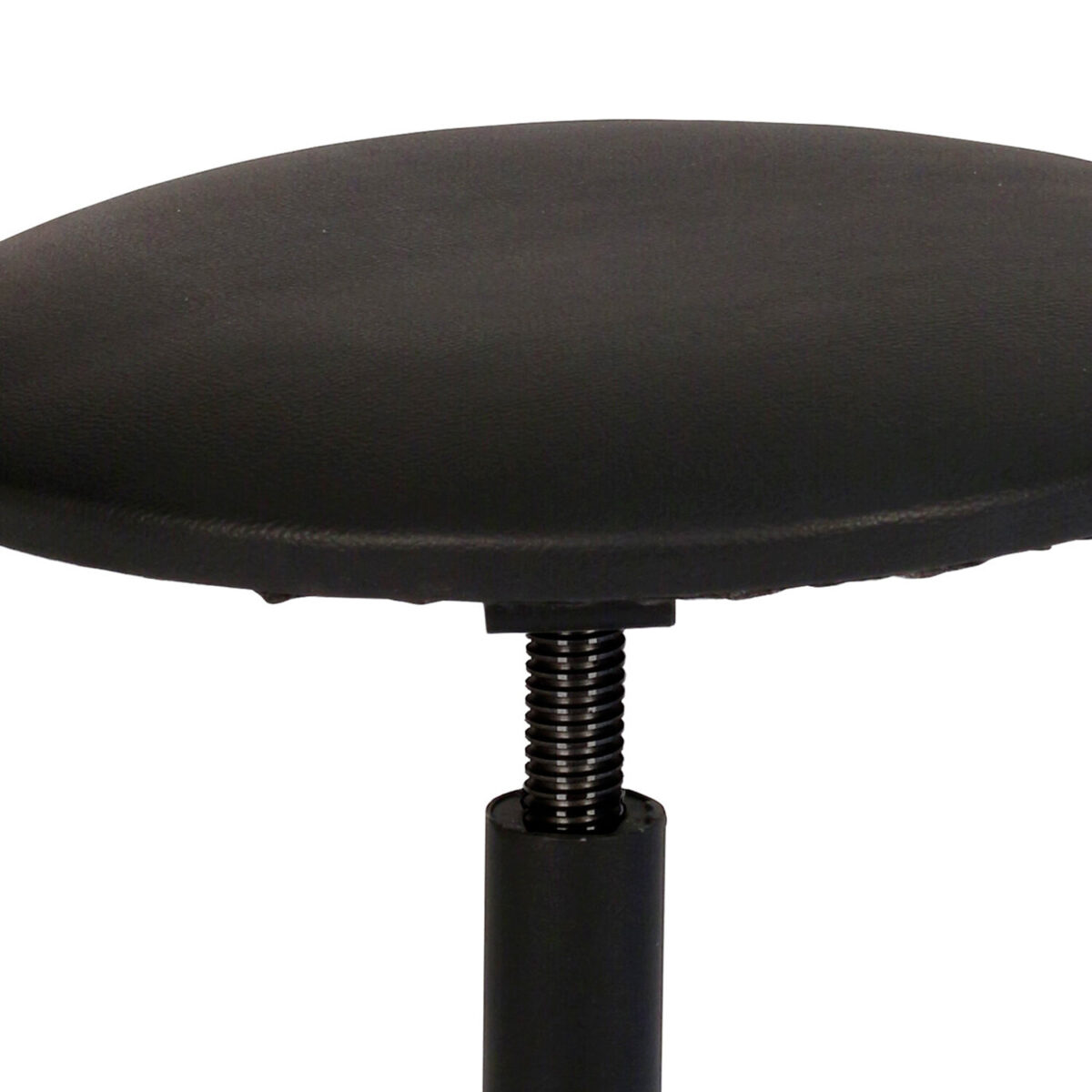 Стул кресло кассира, ресепшн РС37, на винте, без подлокотников, ткань, темно-серый — изображение 7