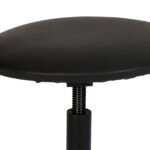 Стул кресло кассира, ресепшн РС37, на винте, без подлокотников, ткань, темно-серый — изображение 7