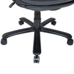 Кресло HAWASAN (ХАВАСАН) "Voyager HD-010", НАГРУЗКА до 180 кг, подножка, экокожа, черное, 532971 — изображение 9