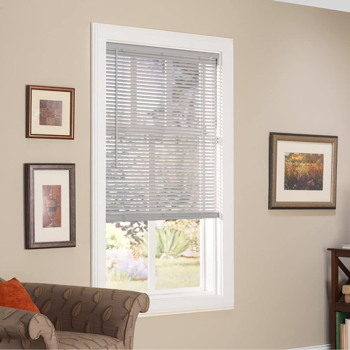 Жалюзи горизонтальные BRABIX 50х160 см, АЛЮМИНИЙ, цвет серебристый, 606033 — изображение 10