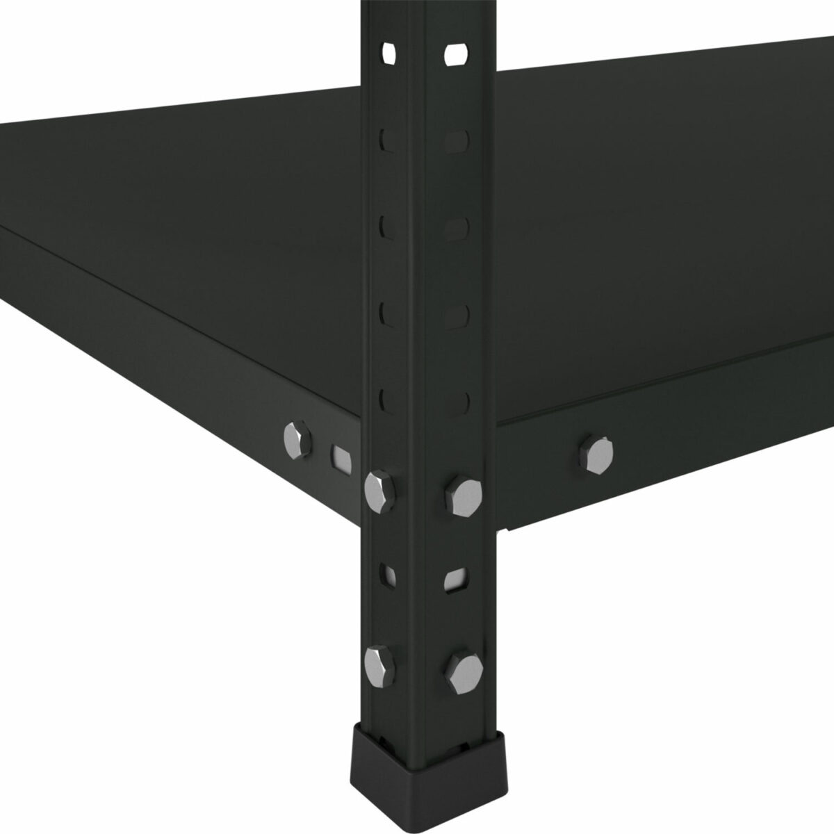 Стеллаж металлический BRABIX "ГРАФИТ MS KD-180/50-5", лофт, 1800х1000х500 мм, 5 полок, 291270, S240BR145593 — изображение 7