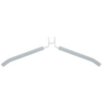 Вешалка-плечики трансформер, 5 плечиков, металл с покрытием, белые, BRABIX ULTRA, 607475 — изображение 6