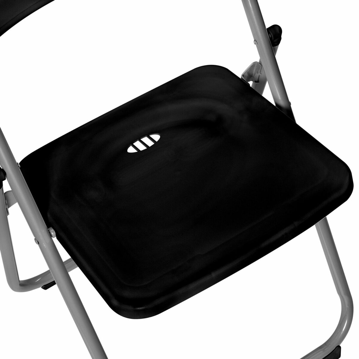 Стул складной BRABIX "Golf Lite CF-017", серебристый каркас, пластик чёрный, 532895 — изображение 12