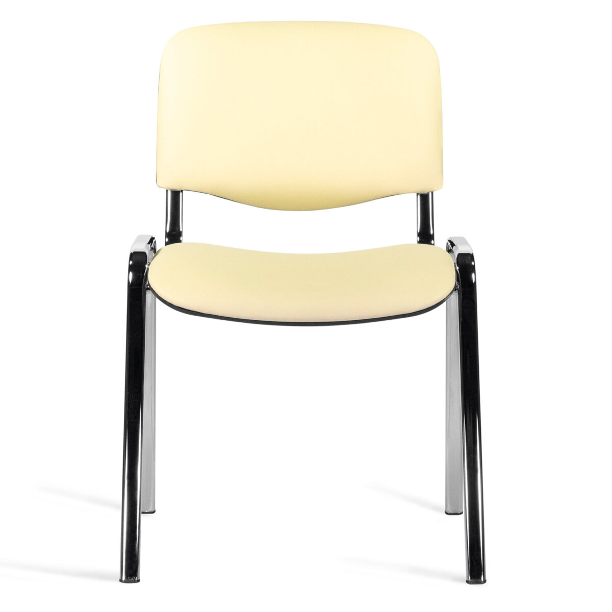 Стул STAFF "Iso Lite CF-008", хром, кожзам бежевый (Z-21), 532568 — изображение 4