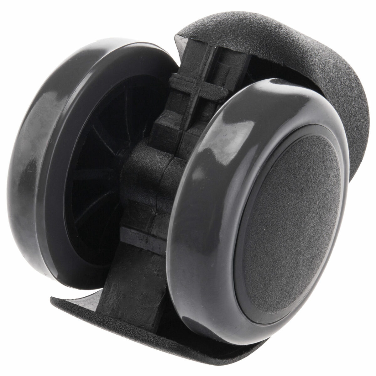 Колеса (ролики) для кресла, прорезиненные, КОМПЛЕКТ 5 шт., шток d 11 мм, черные, в пакете, WBZ (ВБЗ), 533083 — изображение 4