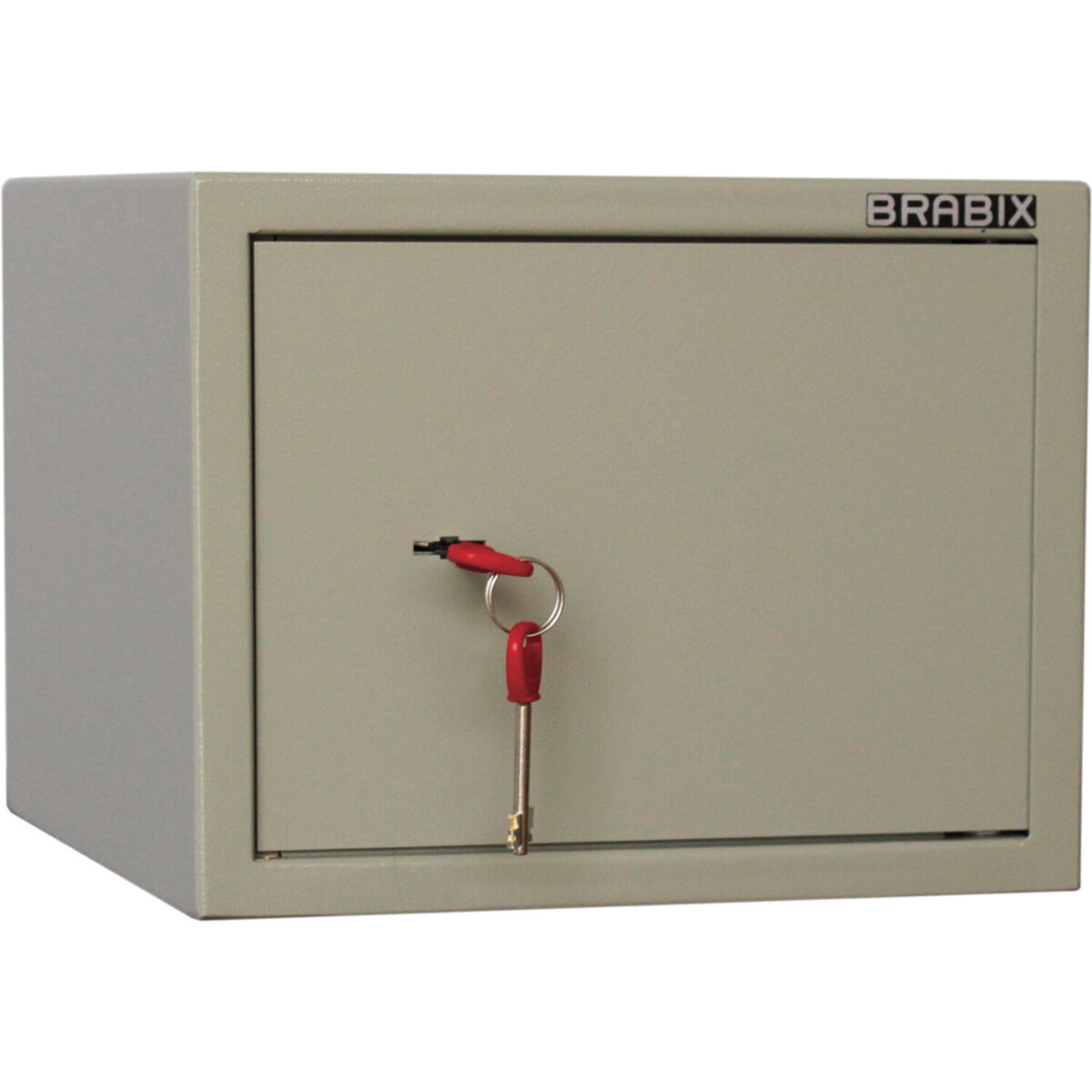 Сейф мебельный BRABIX "D-24m", 240х310х260 мм, 7 кг, ключевой замок, крепление к стене, 291162 — изображение 2