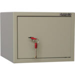 Сейф мебельный BRABIX "D-24m", 240х310х260 мм, 7 кг, ключевой замок, крепление к стене, 291162 — изображение 2