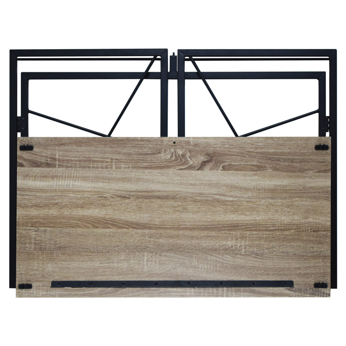 Стол на металлокаркасе BRABIX "LOFT CD-002", 1000х500х750 мм, складной, цвет дуб антик, 641213 — изображение 6