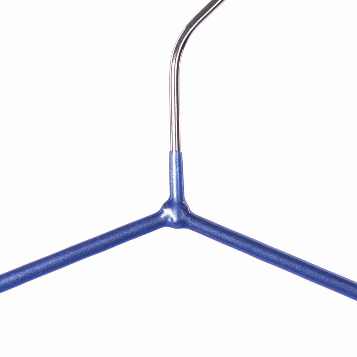 Вешалки-плечики, размер 48-50, КОМПЛЕКТ 10 шт., металл/ПВХ, перекладина, цвет синий, BRABIX "Стандарт", 601166 — изображение 8