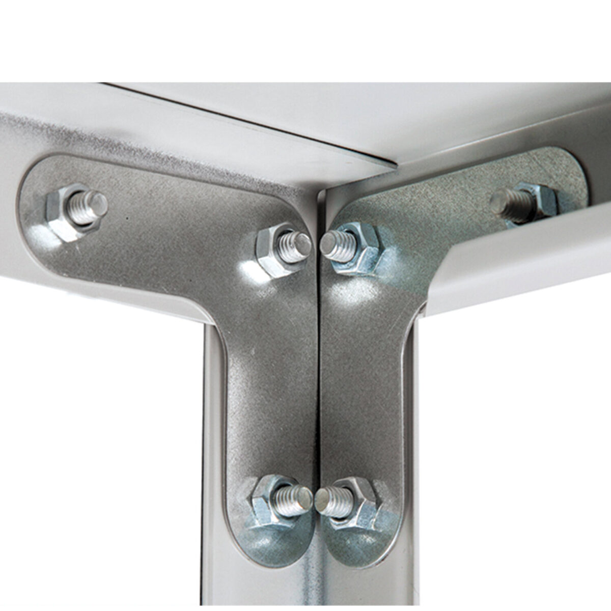 Стеллаж металлический "УНИВЕРСАЛ", 2000х1000х400 мм, УСИЛЕННЫЕ СТОЙКИ, 6 полок, регулируемые опоры, 290349 — изображение 6