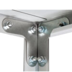 Стеллаж металлический "УНИВЕРСАЛ", 2000х1000х400 мм, УСИЛЕННЫЕ СТОЙКИ, 6 полок, регулируемые опоры, 290349 — изображение 6