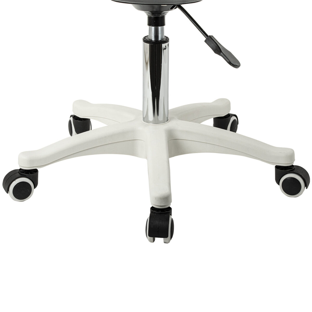 Кресло стул BRABIX "Eames MG-310 PL", пластик белый, экокожа белая, 532926 — изображение 5