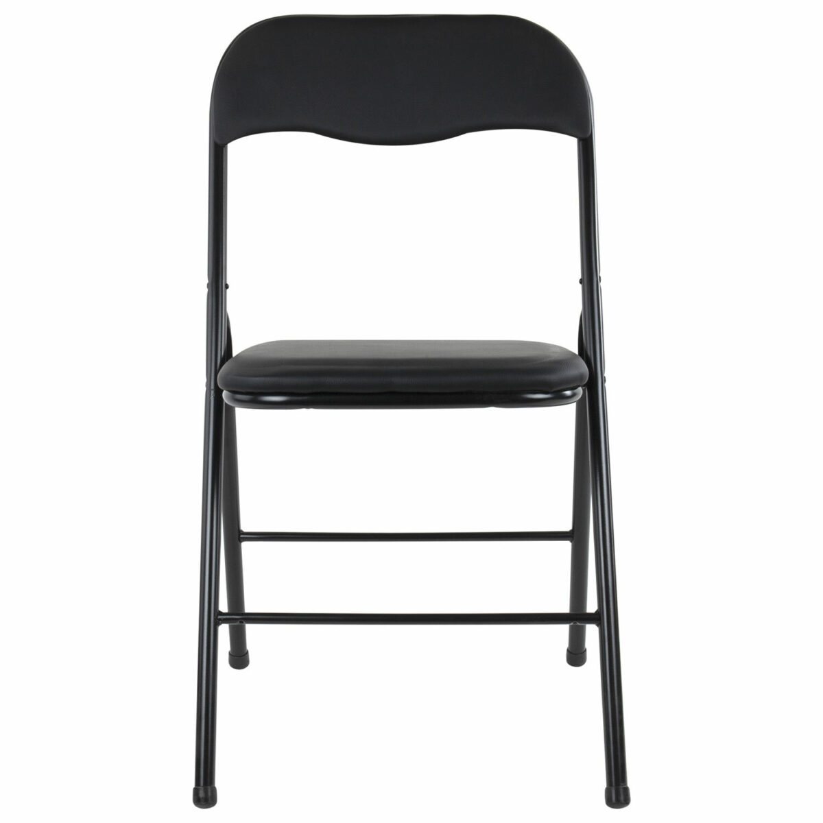 Стул складной BRABIX "Golf CF-007", черный каркас, кожзам черный, 531565 — изображение 4