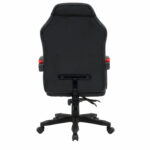 Кресло компьютерное CROMEX (КРОМЕКС) "Start GM-105", две подушки, экокожа, черное/красное, 532957 — изображение 7