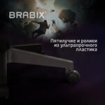 Кресло компьютерное BRABIX "Striker GM-121", синхромеханизм, 2 подушки, экокожа/велюр, черное, 532962 — изображение 21