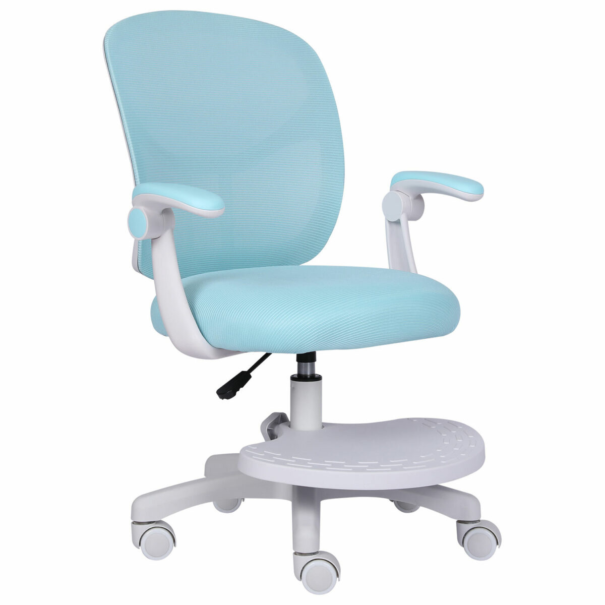 c6fafa52eda7c65ddfd10122eb397740_xl Кресло детское с подставкой для ног BRABIX "Toy MG-205", сетка/ткань TW, голубое, 533152 — изображение 1