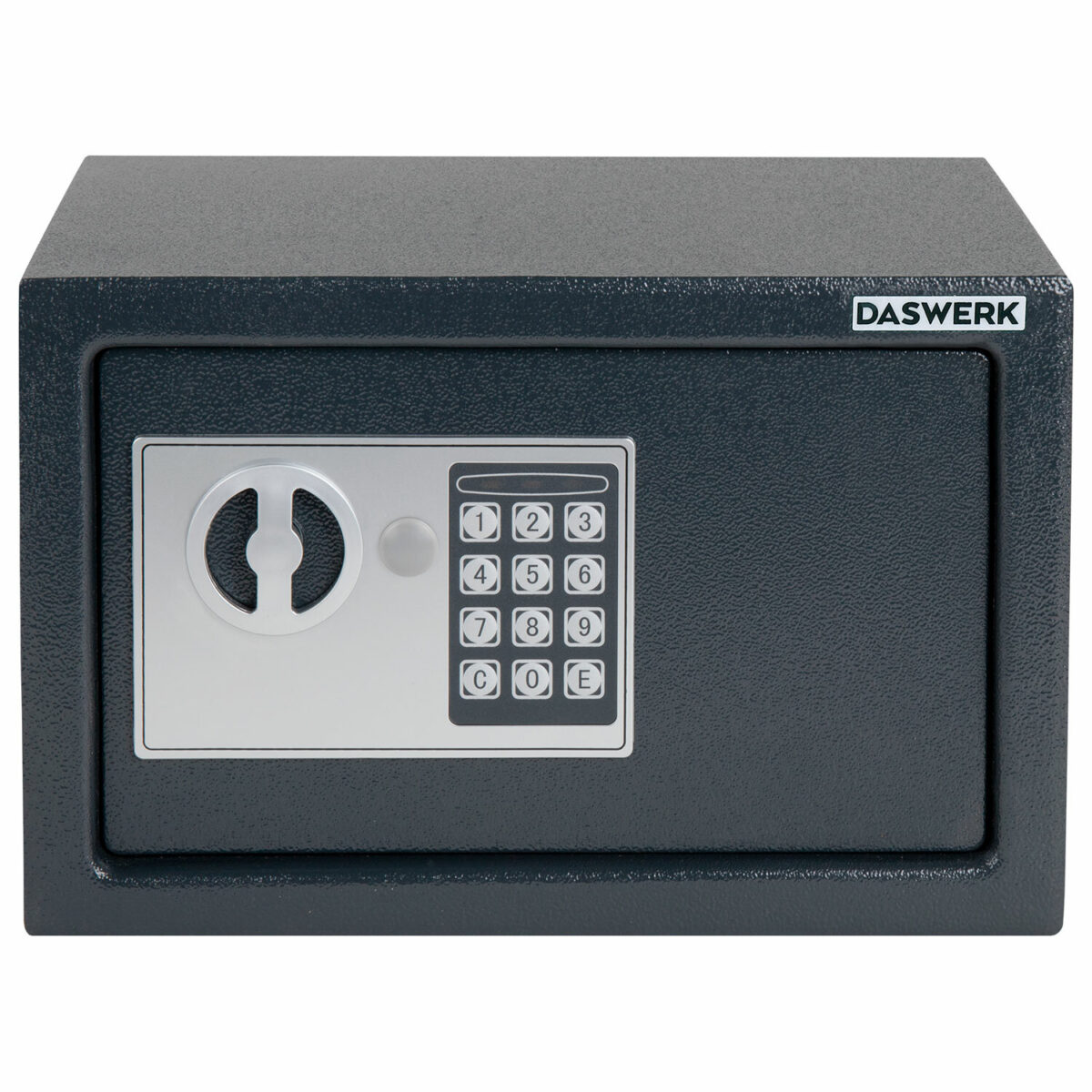 Сейф мебельный DASWERK (ДАСВЕРК) SC-200EL (200х310х200 мм), электронный замок, графит, 291341 — изображение 3
