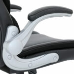 Кресло BRABIX PREMIUM "Phantom EX-553", рециклированная кожа, регулируемый подголовник, черное, 532940 — изображение 13