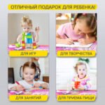 Комплект детской мебели розовый ПРИНЦЕССА: стол + стул, пенал, BRAUBERG NIKA KIDS, 532635 — изображение 11