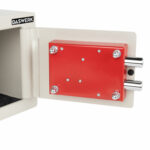 Сейф мебельный DASWERK (ДАСВЕРК) SC-170KL (170х230х170 мм), ключевой замок, бежевый, 291339 — изображение 6