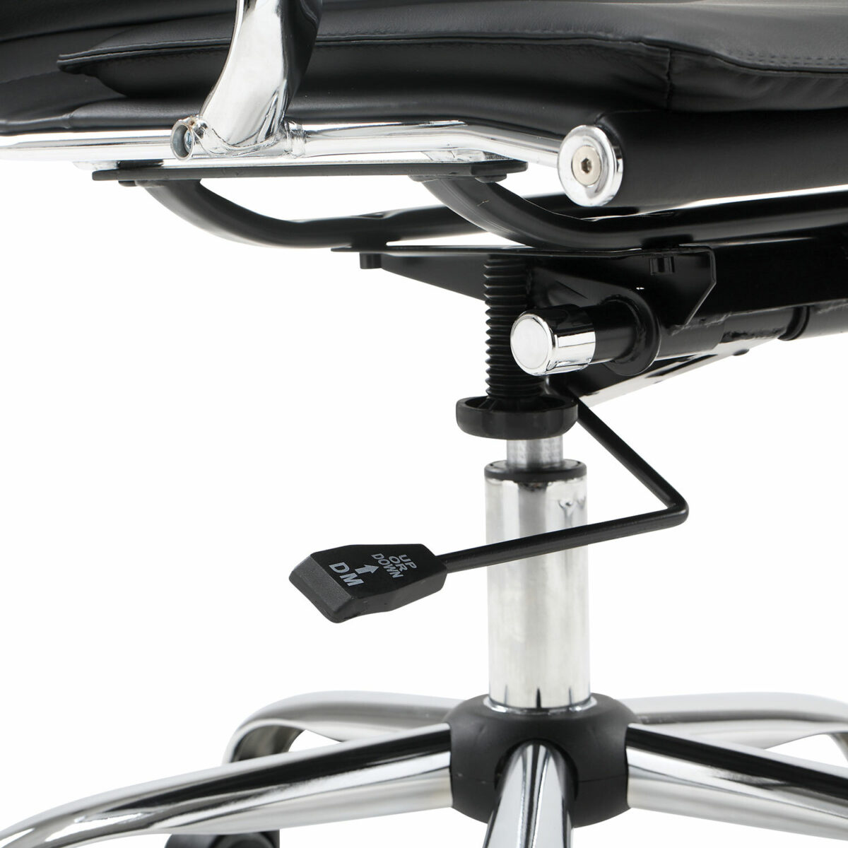 Кресло офисное BRABIX "Cube EX-523", экокожа, хром, черное, 531946 — изображение 12