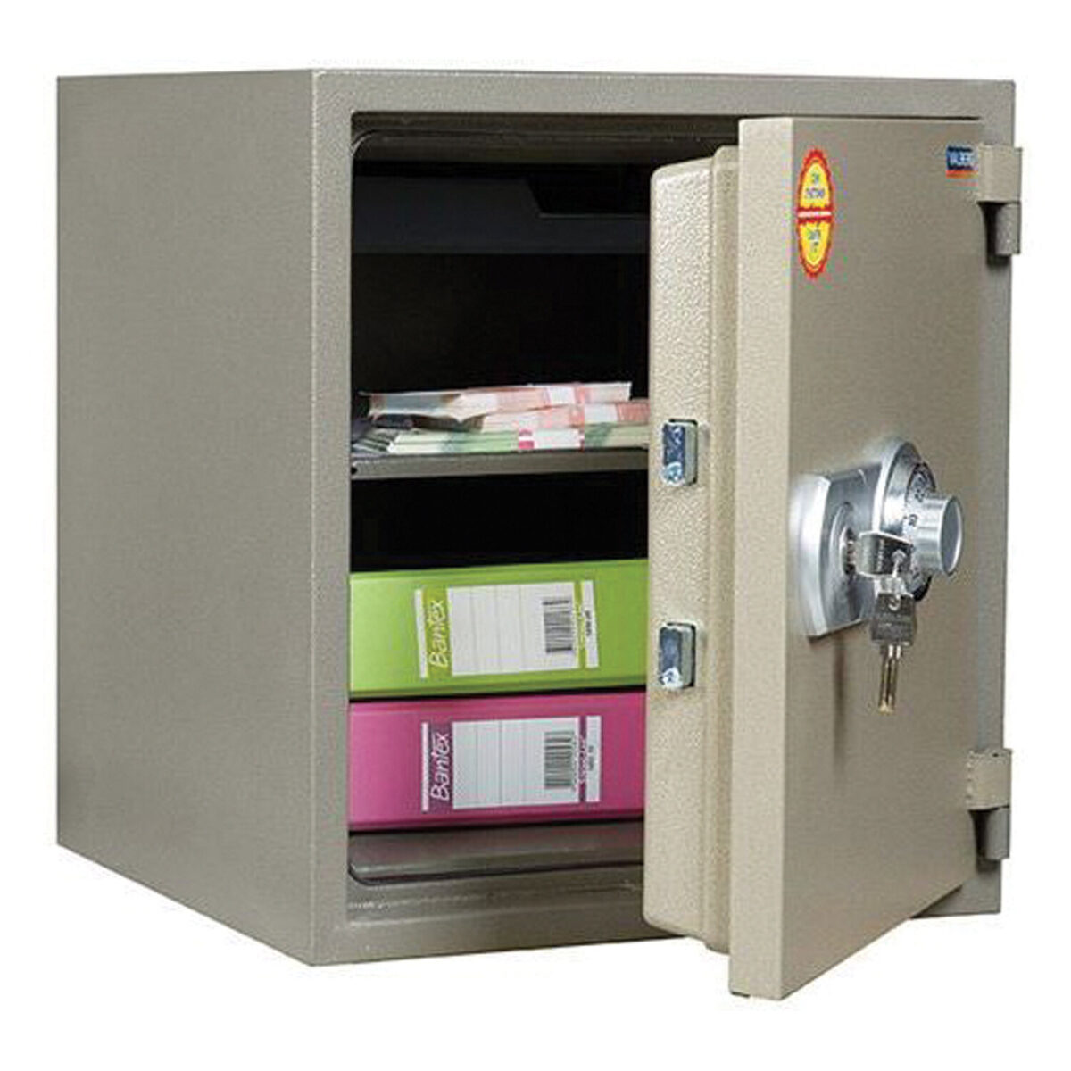 Сейф огнестойкий VALBERG "FRS-51 CL", 490х430х430 мм, 50 кг, фиксированный код + ключ — изображение 1