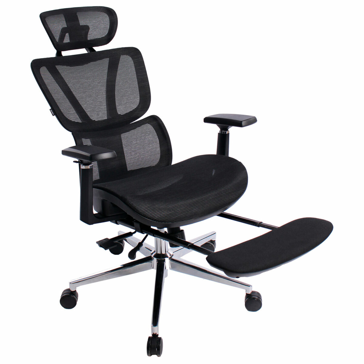 Кресло BRABIX PREMIUM "Evolution ER-700", подножка, слайдер, синхромеханизм, сетка, черное, 532947 — изображение 7