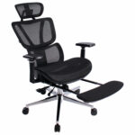 Кресло BRABIX PREMIUM "Evolution ER-700", подножка, слайдер, синхромеханизм, сетка, черное, 532947 — изображение 7