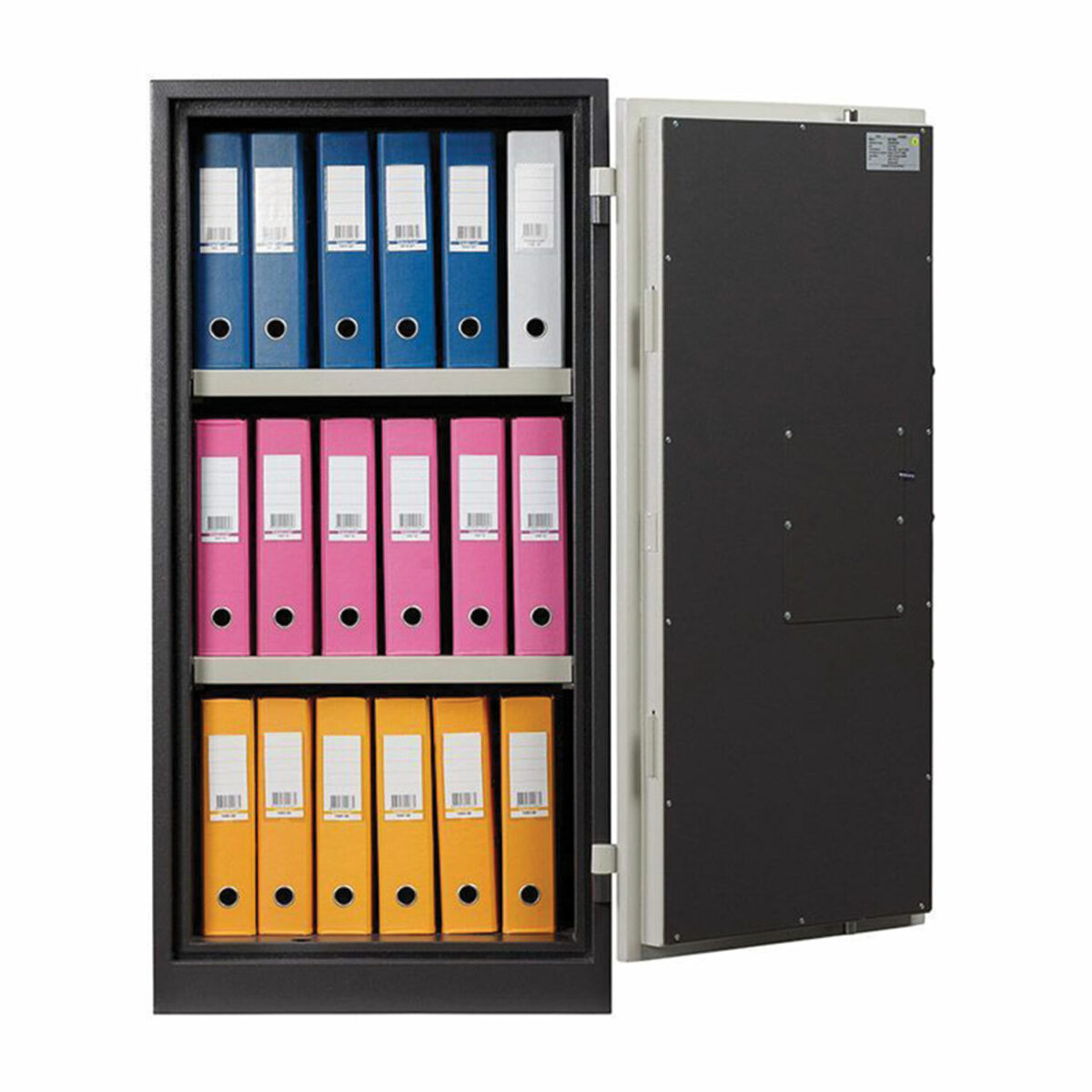 Шкаф металлический огнестойкий VALBERG "BM-1260KL", 1220х600х520 мм, 72 кг, ключевой замок, сварной, S10899102343 — изображение 2