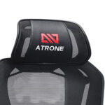 Кресло ATRONE (АТРОН) "Optimus ER-707", адаптивный механизм со слайдером, сетка, черный/красный, 532968 — изображение 9