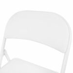 Стул складной BRABIX "Golf Plus CF-003 КОМФОРТ", белый каркас, кожзам белый, В КОРОБЕ, 533028 — изображение 11