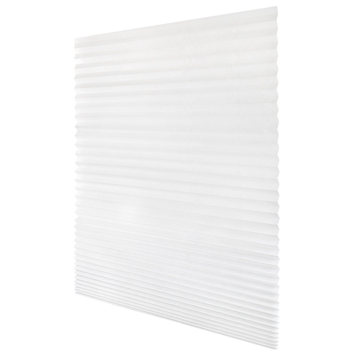 Жалюзи-плиссе, штора тканевая самоклеящаяся BRABIX, 120х180 см, "СТАНДАРТ+", 80 г/м2, цвет белый, 1 шт., 700010 — изображение 1