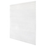 Жалюзи-плиссе, штора тканевая самоклеящаяся BRABIX, 120х180 см, "СТАНДАРТ+", 80 г/м2, цвет белый, 1 шт., 700010