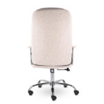 Кресло офисное "Бостон", CH-277, хром, ткань, бежевый (M-11) — изображение 6