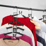 Вешалка-плечики трансформер, 5 плечиков, металл с покрытием, черные, BRABIX ULTRA, 607474 — изображение 9