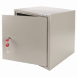 Сейф мебельный BRABIX "D-40m", 400х400х366 мм, 13 кг, ключевой замок, крепление к стене, 291164 — изображение 5