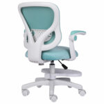 Кресло детское с подставкой для ног BRABIX "Sky MG-206", велюр, голубое, 533155 — изображение 6