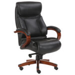 Кресло из натуральной кожи BRABIX PREMIUM "Infinity EX-707", дерево, черное, 531826