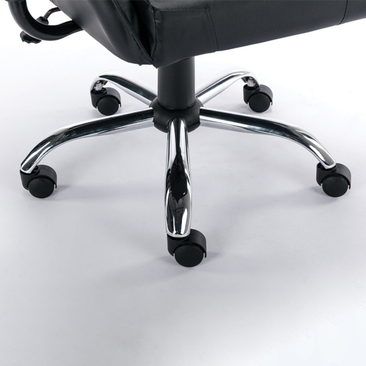 Кресло компьютерное BRABIX "Hunter GM-130", две подушки, экокожа, черное, 532798 — изображение 17