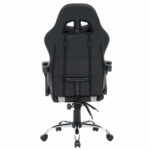 Кресло компьютерное CROMEX (КРОМЕКС) "Quantum GM-155 RGB", подсветка, две подушки, экокожа, черное/красное/серое, 532955 — изображение 7