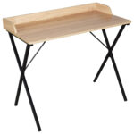 Стол на металлокаркасе BRABIX "LOFT CD-008", 900х500х780 мм, цвет дуб натуральный, 641865