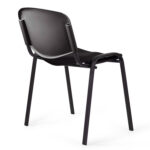 Стул STAFF "Iso Plast CF-009", черный каркас, пластик черный, 532569 — изображение 6