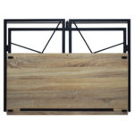 Стол на металлокаркасе BRABIX "LOFT CD-002", 1000х500х750 мм, складной, цвет дуб натуральный, 641214 — изображение 6