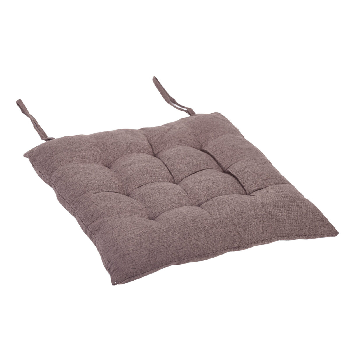 Подушка на стул "РОГОЖКА", 40x40 см, полиэстер, коричневая, PRIMILA (ПРИМИЛА) LUX, 700501 — изображение 1