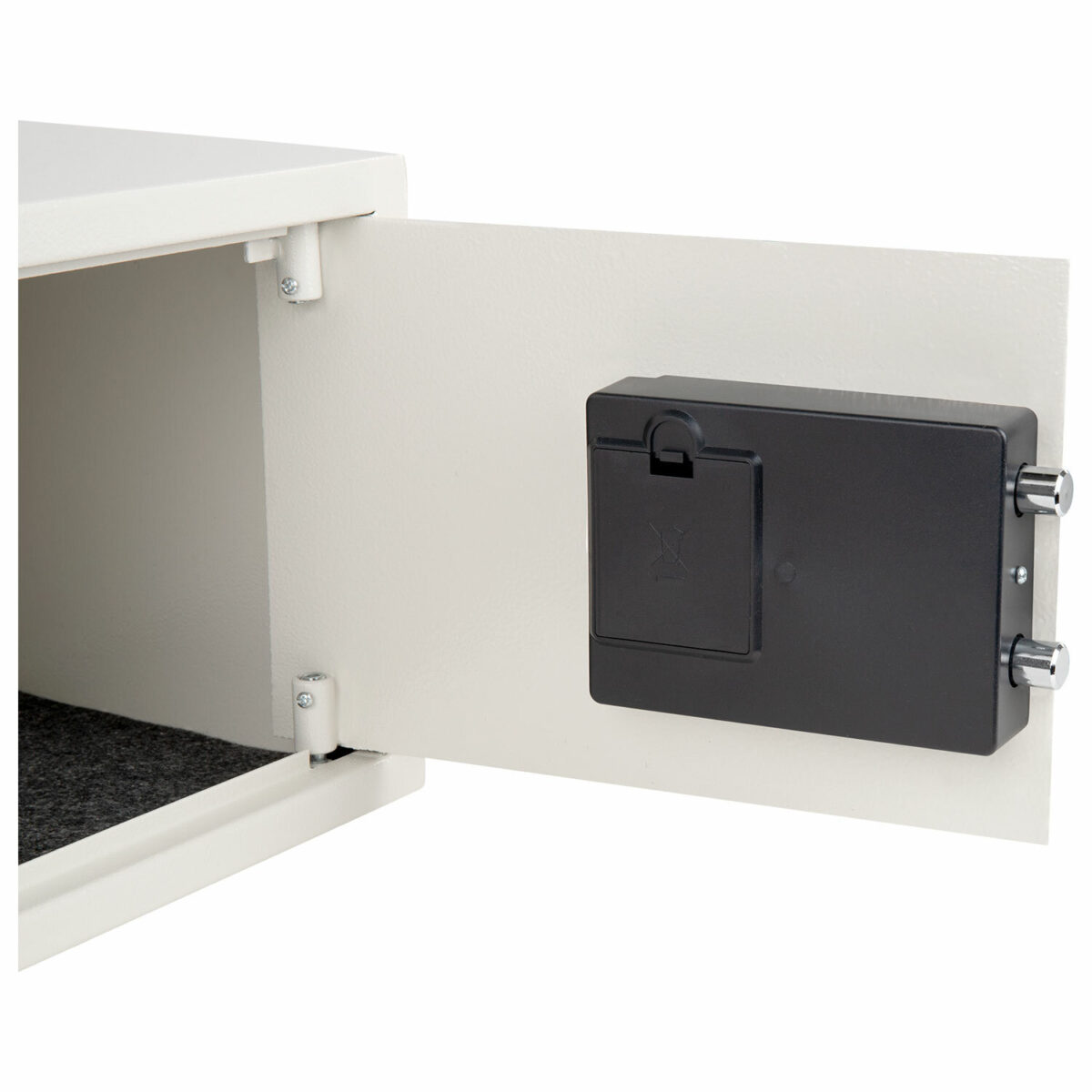 Сейф мебельный DASWERK (ДАСВЕРК) SC-250EL (250х350х250 мм), электронный замок, бежевый, 291345 — изображение 6