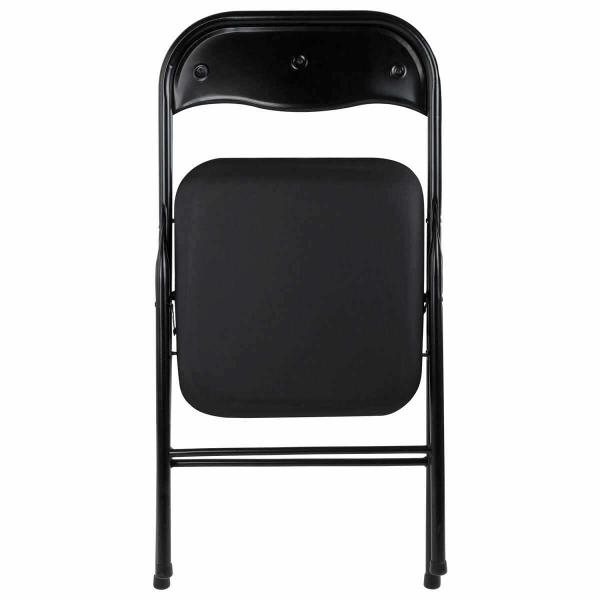 Стул складной BRABIX "Golf CF-007", черный каркас, кожзам черный, гофрокороб, 533024 — изображение 8
